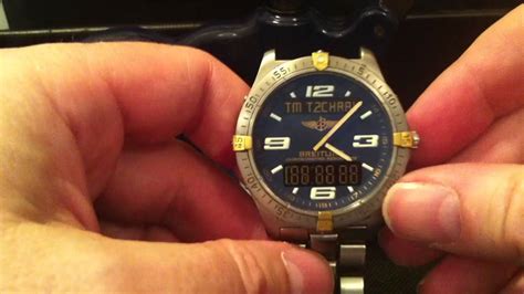 breitling exospace battery replacement|Breitling sailing watch.